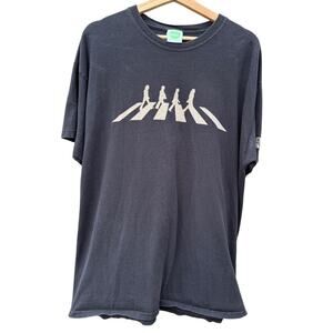 The Beatles Abbey Road black shirt Size XL